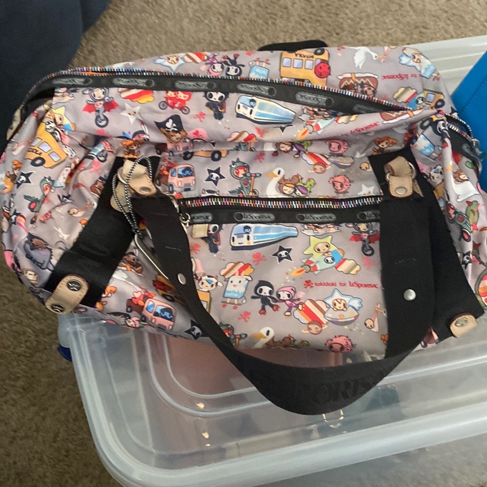 LeSportsac tokidoki bag. Gently used. Has plenty of life left.